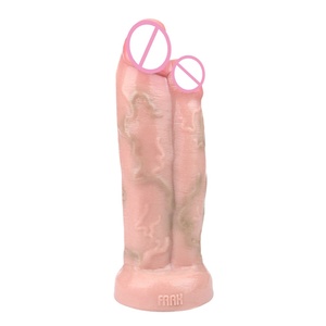 Sex Toy Wholesaler With Best Price Dual Head Realistic <b>Dildo</b> for Women Masturbators - Product Image 2