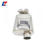Valve d'échappement de voiture 2/2.36/2.5/2.75/3 pouces avec silencieux et double télécommande, pompe à air gauche et droite