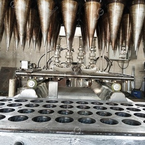 In vendita a caldo bello stampi wafer cono gelato formando machine|cone facendo linea di produzione. Che forma wafer cono gelato - Product Image 3