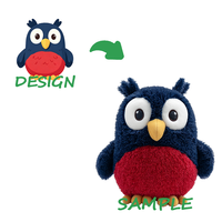Peluche personnalisée avec rembourrage en coton PP, matière super douce