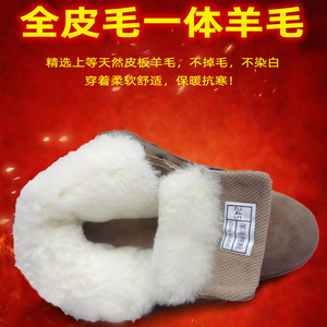 Botas de nieve para hombre, color camel y negro, tacón medio, impermeables, forradas con lana, para clima frío y uso en exteriores. - Product Image 5