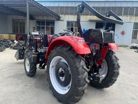 Tracteur agricole diesel multifonctionnel haute performance 50 CV 4x4 avec benne de chargement