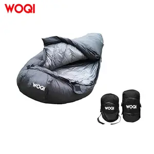 Woqi Outdoor Adult Hohl faser Baumwolle Wasserdichter Schlafsack Ultraleichter, verschleiß fester Schlafsack mit Reiß verschluss