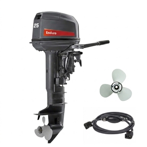 Supplier 25 2 Stroke Gasoline Engine 2 Cylinder Reliable Power for Inflatable Boat <b>Yacht</b> - Product Image 3
