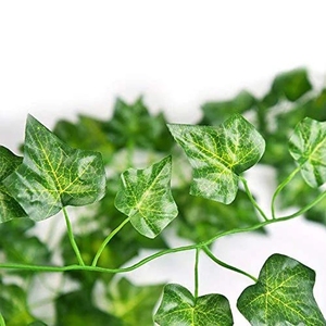 80 lá 2m cây nhân tạo cây xanh lá Garland cây nho nhân tạo Ivy Garland đám cưới Vườn trang trí nhà - Product Image 5
