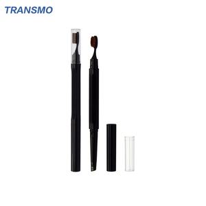 Emballage personnalisé pour crayon à sourcils, crayon à sourcils double embout OEM 2 en 1 avec grand pinceau, fournisseur d'emballages cosmétiques - Product Image 1