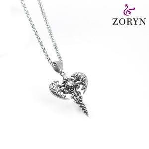 Pendentif Cœur Nœud Celtique en Acier Inoxydable, Bijou de Mode Viking Nordique Gothique Bohème en Acier Titane pour Hommes et Femmes - Product Image 5