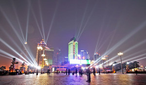 Đèn Xenon 4kw-5kw di chuyển màu đầu thay đổi ngoài trời Bầu Trời Tracker ánh sáng/Bầu Trời Tìm Kiếm Ánh Sáng CMY - Product Image 4