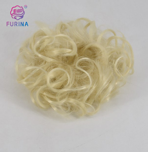 Magnifiques chignons floraux pour mariée, coiffures ondulées et bouclées, <span class=keywords><strong>chignon</strong></span> donut pour <span class=keywords><strong>mariage</strong></span> - Product Image 3