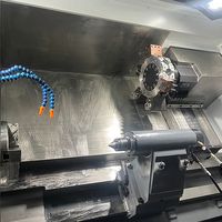 1000M Heavy Duty Single Spindle SYNTEC CNC Control System 2-Axis Live Tooling Haute Rigidité pour le tournage de tour à tourelle de 1000mm