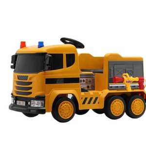 Auto Elettrica per Bambini LaiHong 12V, Camion dei Pompieri Giocattolo <span class=keywords><strong>con</strong></span> Batteria, Telecomando e Funzioni MP3 - Product Image 2
