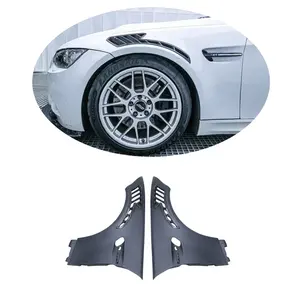 GTR-S, spakbor Depan serat karbon setengah gaya untuk BMW 3 Serises E92 M3