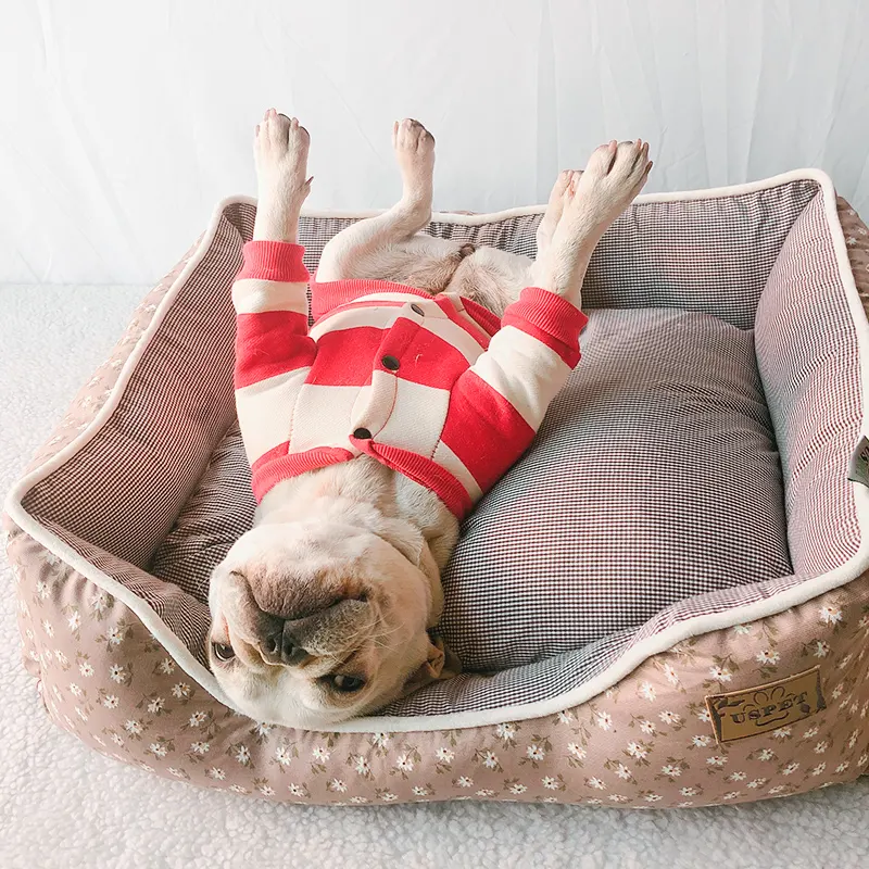 Atacado do fabricante Deep Sleep Memory Foam Pet Bed Suporte Padrão OEM Vendas Diretas Preço de Fábrica para Cães e Gatos