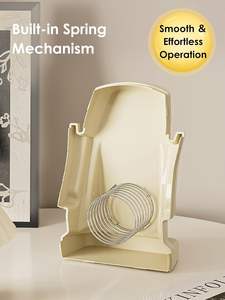 Porte-papier hygiénique de cuisine personnalisé Récipient à serviettes en plastique pour salle de bain Couvercle de boîte à papier de soie - Product Image 3