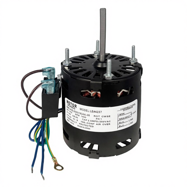 AA-4237 Fan Motor 3.3 inch 1/52HP 1400RPM 120V 60HZ CWSE Rotation