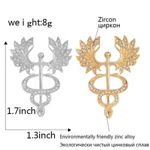 Bán Sỉ Trâm Cài Ống Nghe Cho Bác Sĩ Y Tá Trâm Cài Cổ Áo Học Sinh Ghim Ve Áo Trang Sức Y Tế Quà Tặng Bác Sĩ Quà Tặng Tốt Nghiệp - Product Image 4