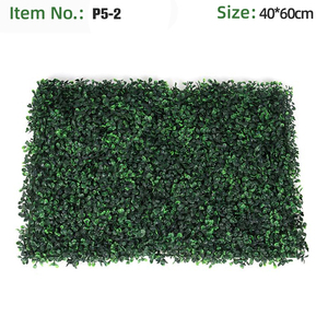 Panneaux de fond mural en gazon artificiel durable et écologique en polyéthylène haute densité de style moderne 16x12 12P (16 pieds carrés) anti-UV - Product Image 4