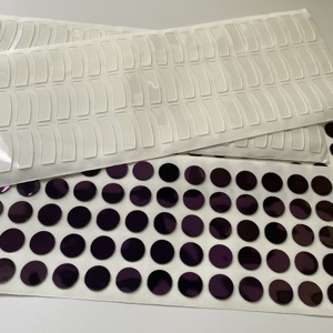 Ruban adhésif double face haute température en silicone, autocollants à points personnalisables, feuille adhésive sans trace pour l'artisanat mural - Product Image 1