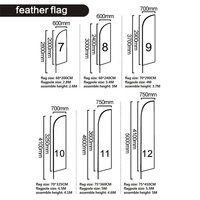 Drapeaux et Bannières Plume à Impression Numérique en Soie, Nylon et Plastique pour l'Automobile et l'Agriculture, pour Drapeaux de Plage