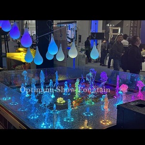 ร้อนขายแสง<span class=keywords><strong>DMX</strong></span>ควบคุมขนาดมินิแห้งดาดฟ้าเต้นรําเพลงน้ําพุชั้น - Product Image 5