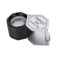 Customization Logo 10x 20x Jewelry Magnifying Glass Magnifiers Magnifier for Jewelry