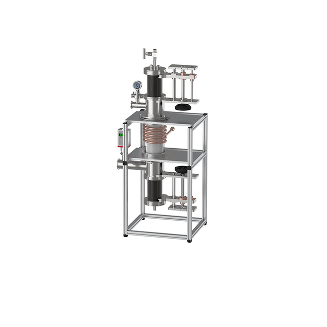 High-frequency Induction Heater/Furnace with Vacuum Chamber for Metallo-thermic Reduction