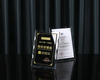 Premium sense or argent noir cristal plaque de verre personnalisé hôtel réception certificat de licence personnalisé multi-taille en gros