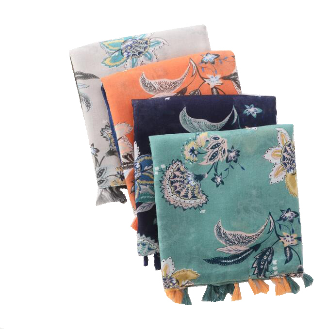 ALLCH RTS Fashion Printing Ethnic Scarves