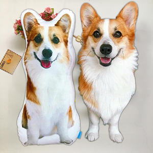 Almohada 3D personalizada <span class=keywords><strong>para</strong></span> niños, <span class=keywords><strong>mascotas</strong></span> y adultos, cojín facial Suave, gran oferta - Product Image 3