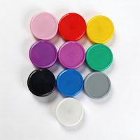 Capsules de flacons de 20 mm en aluminium et plastique, scellages combinés pour flacons pharmaceutiques en verre, à déchirure latérale et à ouverture centrale, disponibles en plusieurs couleurs