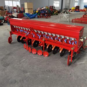 Semoir à blé, planteuse de blé, machine à planter l'herbe, semoir à blé 6-24 rangs, fertilisation, traction par tracteur à quatre roues - Product Image 6