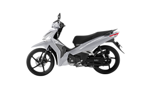 Suspension avant télescopique semi-automatique, moto originale Future 125cc PGM-FI, édition premium, argent noir, injection de carburant - Product Image 5