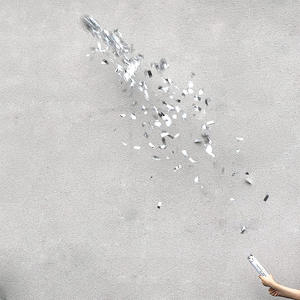 12-Zoll-<span class=keywords><strong>Party</strong></span>-Popper für Hochzeits feier dekoration Biologisch abbaubare Konfetti-Kanone Silber <span class=keywords><strong>Metallic</strong></span> Konfetti Popper Cannon Launcher - Product Image 3