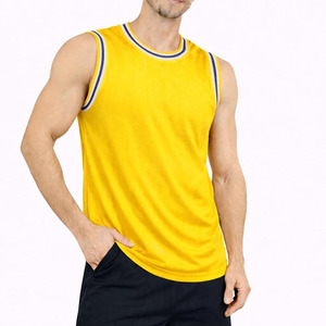 เสื้อกล้ามออกกำลังกายผู้ชาย OEM ขายดี เนื้อผ้านุ่ม ยืดหยุ่นได้ดี เหมาะสำหรับฟิตเนส วิ่ง และการฝึกซ้อม - Product Image 1