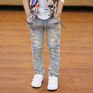 Jeans dritti aderenti in denim - Product Image 4