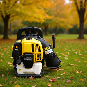 Soplador de gasolina tipo mochila de 210 mph y 1000 cfm, herramienta industrial de succión y soplado de hojas a gasolina - Product Image 2