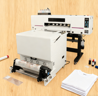 Printer A1 DTF industri Format besar 600mm 450W daya langsung ke Film untuk kaus pakaian bantal cetakan selimut