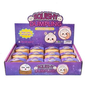 Boîte Mystère Squishy Bun Édition Pailletée en Gros, Jouet Anti-Stress Fidget en Forme de Boulette Arc-en-ciel pour Enfants et Adultes - Product Image 6