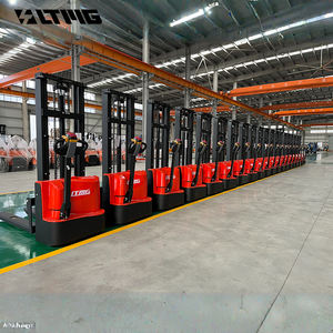 Gran oferta capacidad 1000kg-2000kg <span class=keywords><strong>Walkie</strong></span> apilador de palés eléctrico carretilla elevadora para uso en almacén con Motor de calidad - Product Image 1
