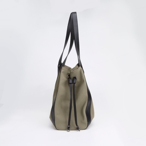 Bolso Hobo de lona de gran capacidad, bolsos grandes de tela ecológica natural personalizados - Product Image 3