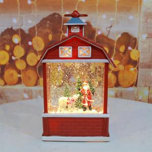 Nouveauté : Lanterne LED 1L blanc chaud avec eau pour la décoration de Noël et des fêtes, cadeau pour enfants - Product Image 1