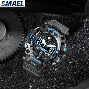 Reloj Deportivo Digital SMAEL 8078 para Hombre, Resistente al Agua 50 Bar, con Alarma, Pantalla LED y Correa de Plástico - Product Image 3