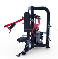 Machine de gymnastique chargée en acier pour l'entraînement des muscles de la poitrine Prix d'usine Banc de presse latéral pour la force des bras Machine de fitness