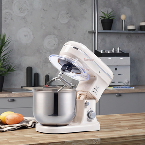 Máquina Amasadora Multifuncional para el Hogar, Pequeña, para Mezclar Fideos, Crema, Batir Huevos, con Tapa para Leche Fresca - Product Image 3