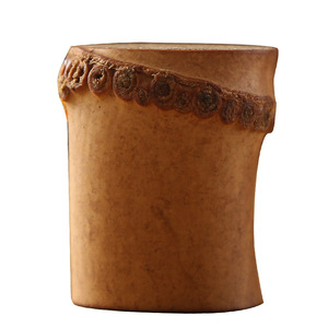 Handmade Chinese Bamboo Lidded <b>Tea</b> Bowl Traditional Teaware For Kung Fu <b>Tea</b> <b>Set</b> With Lid Cylinder Shape Afternoon <b>Tea</b> Gift - Product Image 5