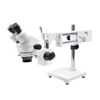 Hot Best-selling New Continuous Zoom Stereoscopic Small Continuous Zoom Double Arm Microscope