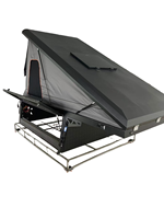Tienda de campaña con dosel para camioneta plegable y ligera con existencias de sistema de liberación rápida disponibles para F150 5.5ft y Tacoma 5ft y Tacoma 6ft