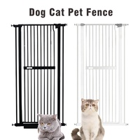 Nouvelle Arrivée 2026 – Barrière de Sécurité Extensible en Métal pour Bébé et Animaux (Chiens, Chats)