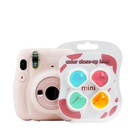 Filtres compatibles pour Mini11, ensemble d'accessoires pour objectif d'appareil photo miroir couleur pleine palette de quatre couleurs