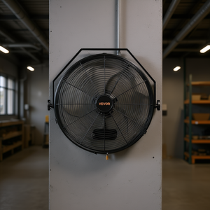 Ventilador de Pared Vevor de 18 Pulgadas, 3 Velocidades, Alta Velocidad, Metálico, Uso Comercial en Interiores - Product Image 2